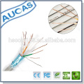 Aucas 8 Kerne 4 Paar 25 Paar gepanzerte cat6 lan FTP Kabel 790 verdrehtes Netz FCC / ROHS / CE